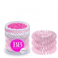 Beauty Bar Hair Rings Pink Tape - Beauty Bar резинка для волос с цвете "Розовая лента"